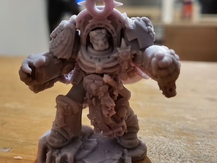 3D printed Marneus Calgar