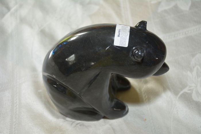 Onyx Marble Black Bear