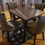 8 Real Leather Dining Room Chairs Image 5