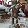 Very Large Heavy 19th Century French Bronze Sculpture by the renowned artist Auguste Moreau 1834 to 1917, Postage Available or Collection Image 6