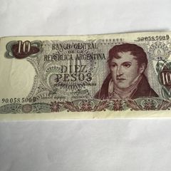 Argentina Banknote 10 Pesos