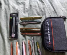 Sea Trout Lures + Wallet