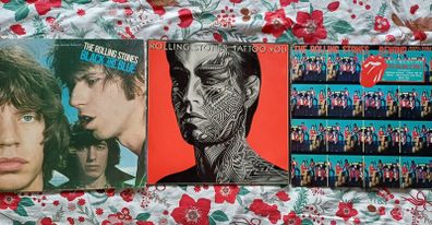 The Rolling Stones Three Albums On Vinyl