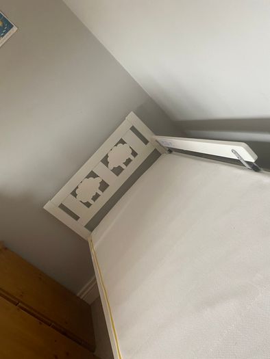 IKEA KRITTER Children's Wooden Bed Frame and Mattress