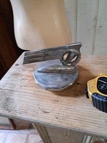 Vintage Chrome Car Emblem