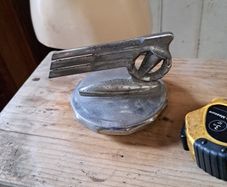 Vintage Chrome Car Emblem