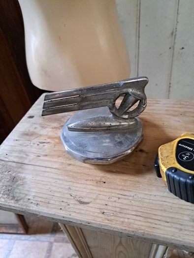 Vintage Chrome Car Emblem
