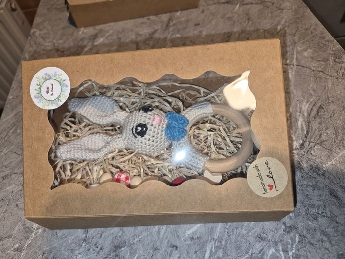 All handmade  Rattle & soother chain 15 each