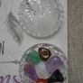 Butterfly box of crystals.Glass dish,Crystals,Gift Image 4