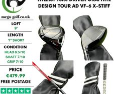Titleist TSR3 Driver / 9 Degree / Graphite Design Tour AD VF-6 X-Stiff