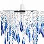 Ocean Ceiling Chandelier Acrylic Light Shade, Blue & Light Blue (FREE SHIPPING) Image 2