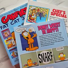 Garfield Fat Cat Donut Disturb Home Cookin Jim Davis