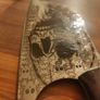 Unique Cleaver knife Engraved By Di'Casteel Image 6