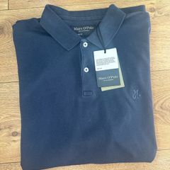 Marco o Polo men  size XL polo shirt navy fit new with tags