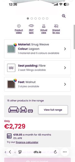 couch DFS perfect condition