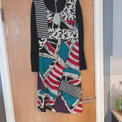 Sha & Sha Kint Style   Dress.  S.14- 16.  B.N.W.T