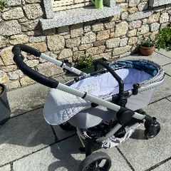 iCandy Peach 5 Pram Pushchair Satin & Dove Grey
