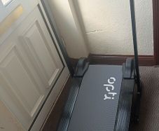 Non motorised folding treadmill