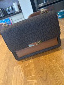Michael Kors Brown & Gold Handbag