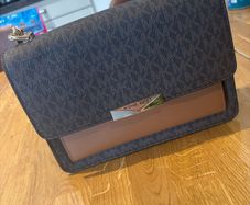 Michael Kors Brown & Gold Handbag