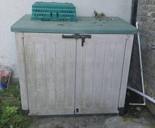 Garden Storage Bunker (damaged) see photos