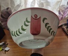 Vintage Hand Painted  Ceramic Bowl