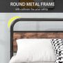 King Bed Frame with Headboard Image 7