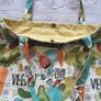 Handmade Tote Bags "Vegan " and "Citrus " Image 2