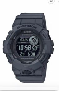 Casio - Men's G-Shock Power Trainer with Bluetooth Mobile Link 49mm Watch - Gray