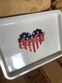 Coca Cola Metal Tray