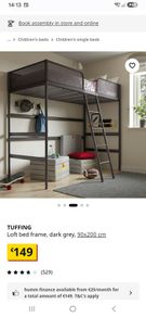 ikea kids loft bed