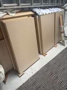 Wardrobe with sliding doors