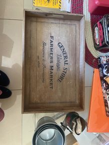 market stall display items
