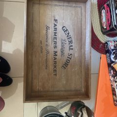 market stall display items