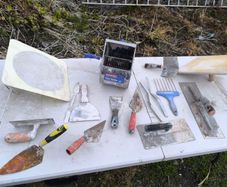 Plastering and building tools