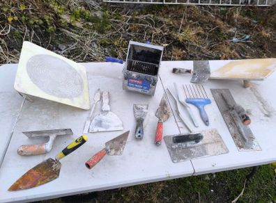 Plastering and building tools