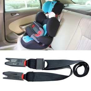 2-point Strap Universal Seat Belt Fixing Band Isofix/Latch Interface Connection Extending Extension Strap Adjustable Car Child Safety Seat Belt