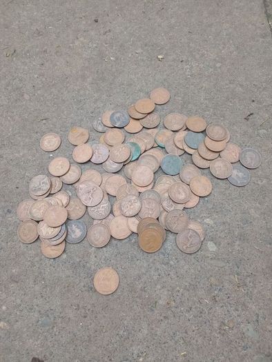 old irish pennys