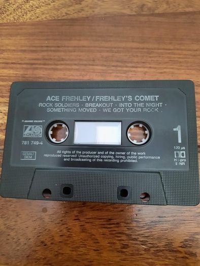 ACE FREHLEY( Ex KISS): Frehley's Comet - Cassette-  Original 1987 German release