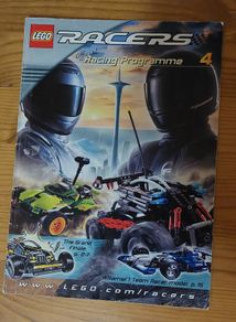 Lego Racers Official Racing Programme 4 - 15 pages