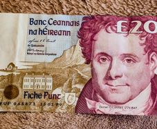 Daniel O Connell Irish 20 Pound Banknote