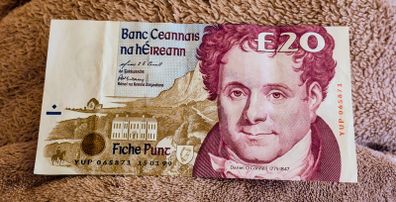 Daniel O Connell Irish 20 Pound Banknote