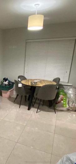 table and chairs