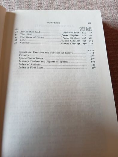 1946 Senior Poetry An Anthology of Matriculation. Patrick Kennedy. Vintage.