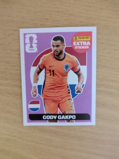 Cody gakpo extra world cup 2026 aticker