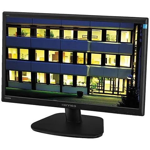 Hanns.g Hdmi Monitor Hs221hpb 22" Full Hd 1920x1080 Led Backlit Screen Vga Dvi