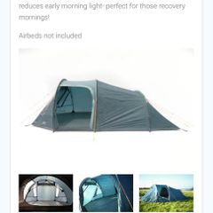 All together now Pre-pitched Camping 2 Man