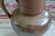 Antique French stoneware jug beautiful patina