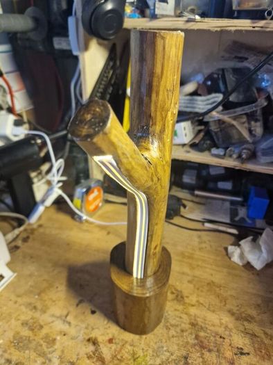 Hand crafted cob light desk lamp