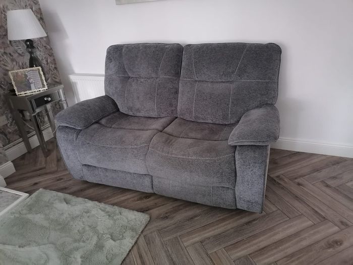 Two x 2 Seater Recliner sofa (less than a year old)